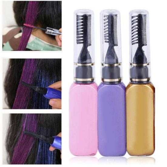 15ml Temporary Non-toxic Color Hair Dye DIY Salon Unisex Cosplay Hair Mascara