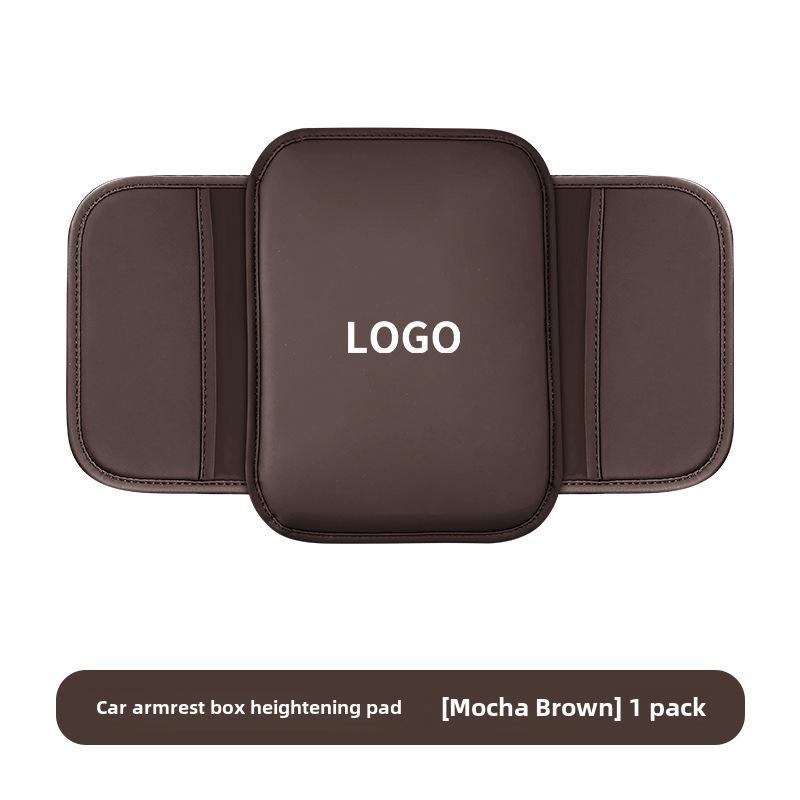 Car Memory Foam Armrest Pad - Enhanced Height & Length, Universal Fit