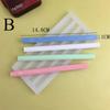 1 Stück Siegellack-Stift Silikonform Halbrund Langes Band Lackwachs-Stift DIY Kreative Dekoration Kerzenherstellung Silikonform