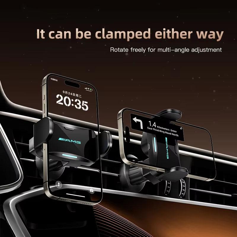 Mercedes Benz For Mercedes Benz AMG W203 W206 W220 W205 W211  W212 Car Specific Bracket Auto Navigation Phone Holder Tire Valve. WMG0