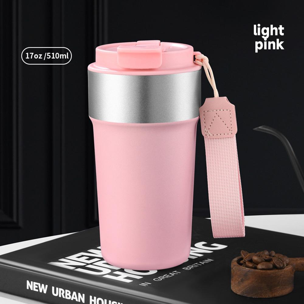 510ML 304 Stainless Steel Insulated Cup Leak-Proof Travel Coffee Mug Keep Hot Cold Tumblers Gift for Travel Coffee Office
