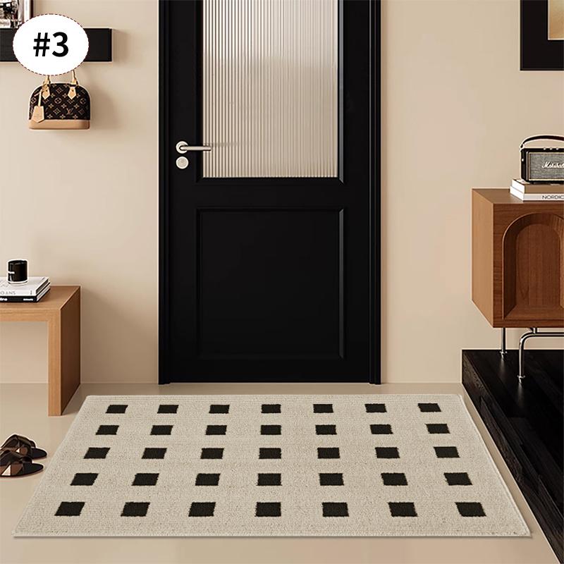 Non-slip Clean Area Rug Entrance Door Floor Mat Home Bathroom Mat Washable Doormats Decoration Carpet For Kitchen Living Room
