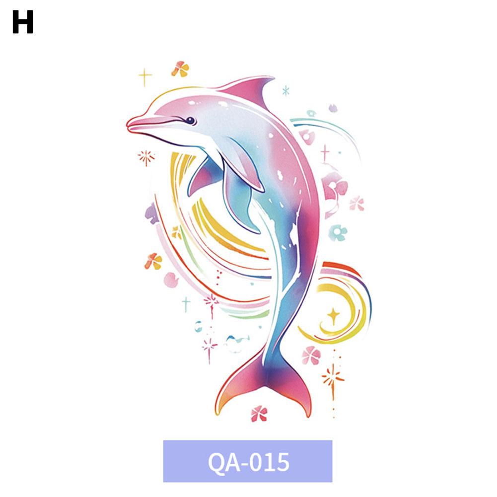 Barevné tetovací nálepky motýlů Vodotěsné Dlouhotrvající Roztomilé Japonské Dopamin Omyvatelné Tetování St G1S6