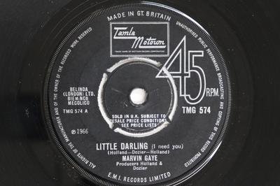 7inch Record MARVIN GAYE - Little Darling (I Need You) / Hey D TMG574 TAMLA MOTOWN 1966 UK Soul/Funk Used
