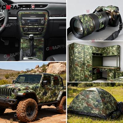 Wrap Vinyl Car Stickers Waterproof Camouflage Printed Self-adhesive Film Car Body Films Tuning Auto Accessories Motorcycles