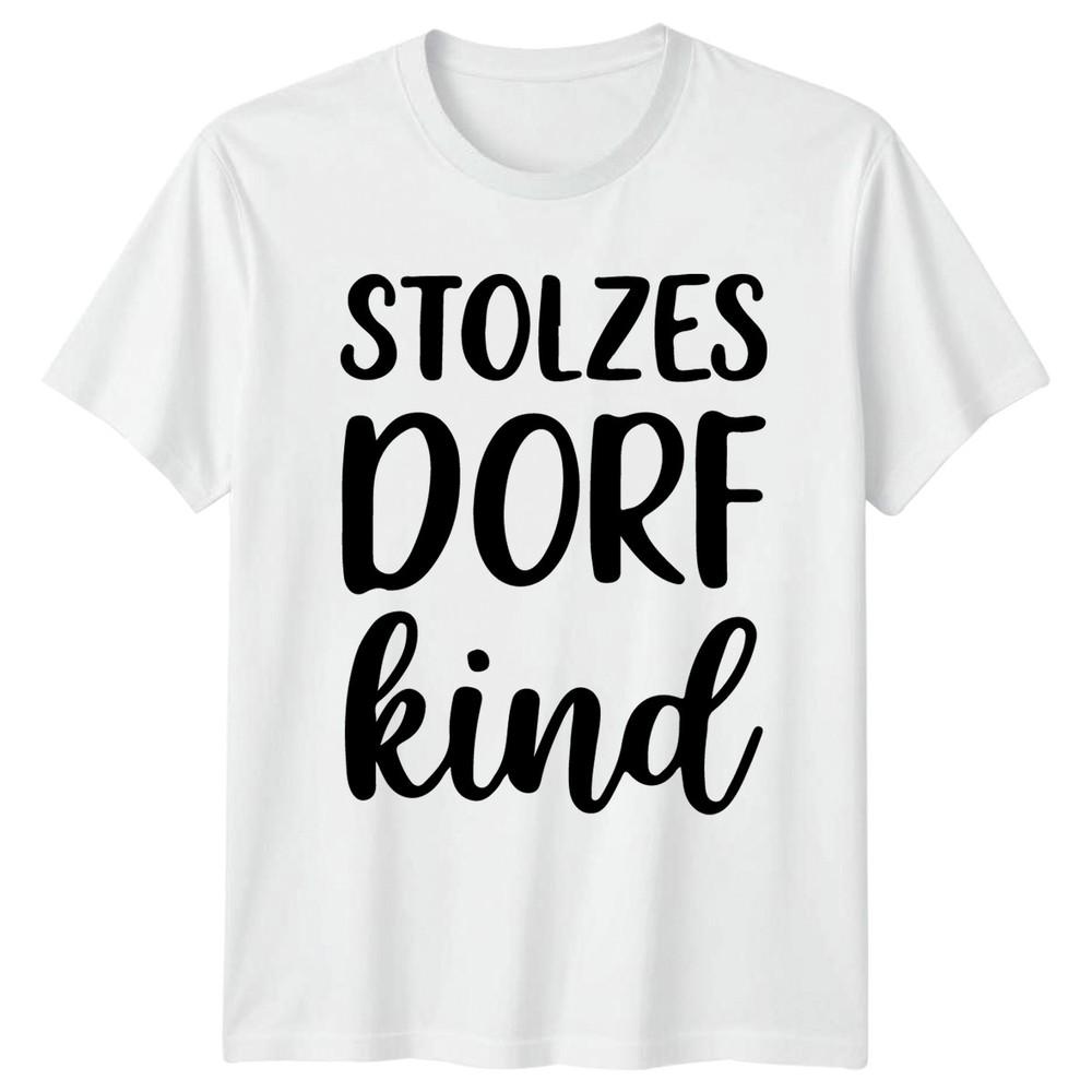 Stolzes Dorf Kind TShirt Rural Pride GerUnisex Heritage Gift For Him And Her