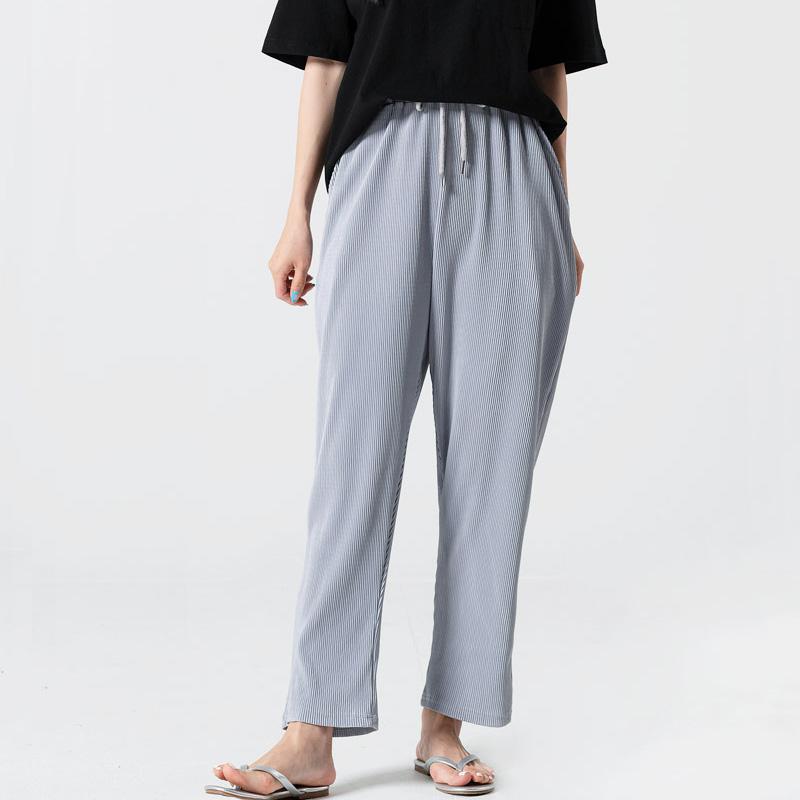 Pants for Women Stylish Pleats Pants Daily Wear Korea Fashion