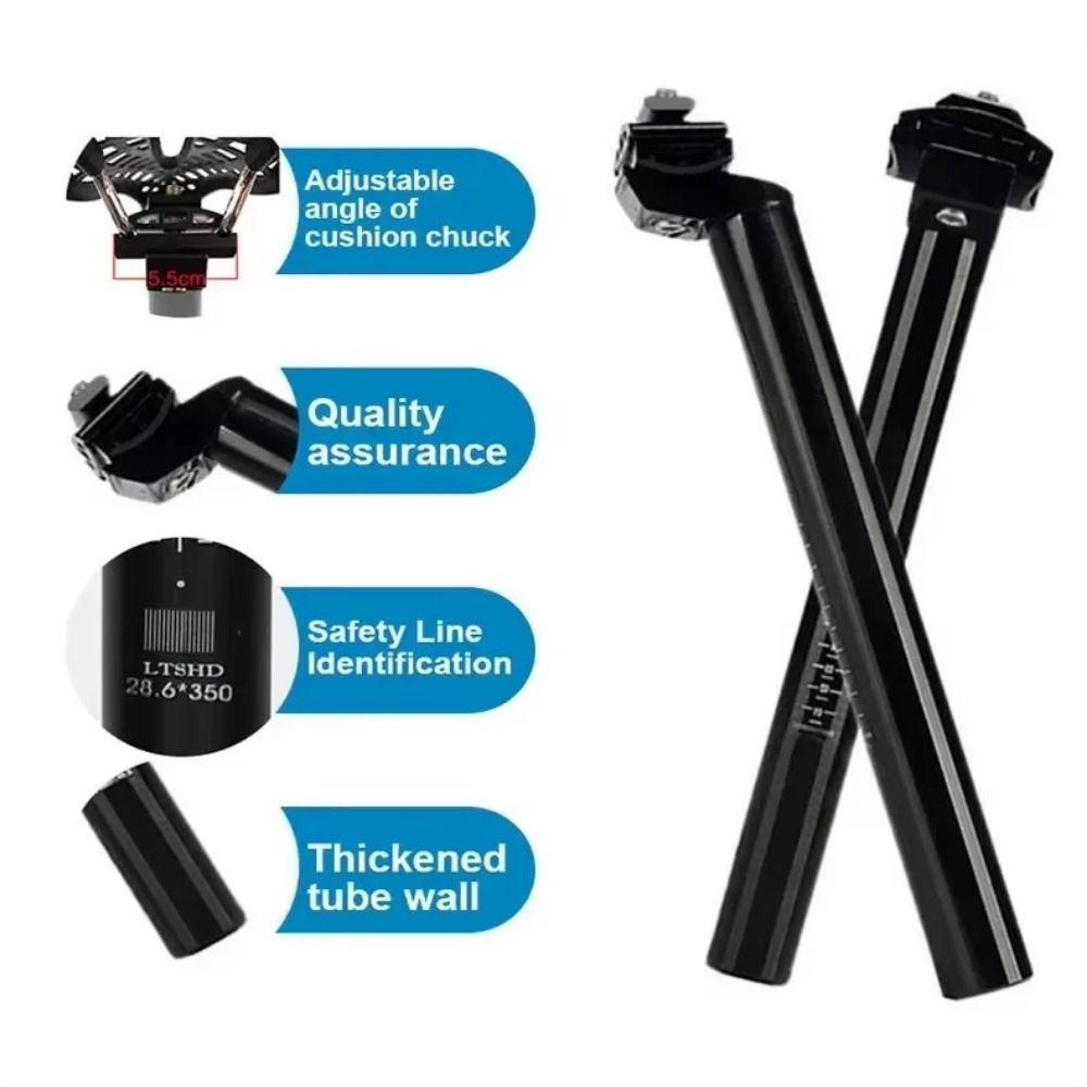 25.4/27.2/28.6/31.6mm Bicycle Seat Post Aluminum Zinc Zinc Alloy Bike Seat Tube  Fixed Gear Bike