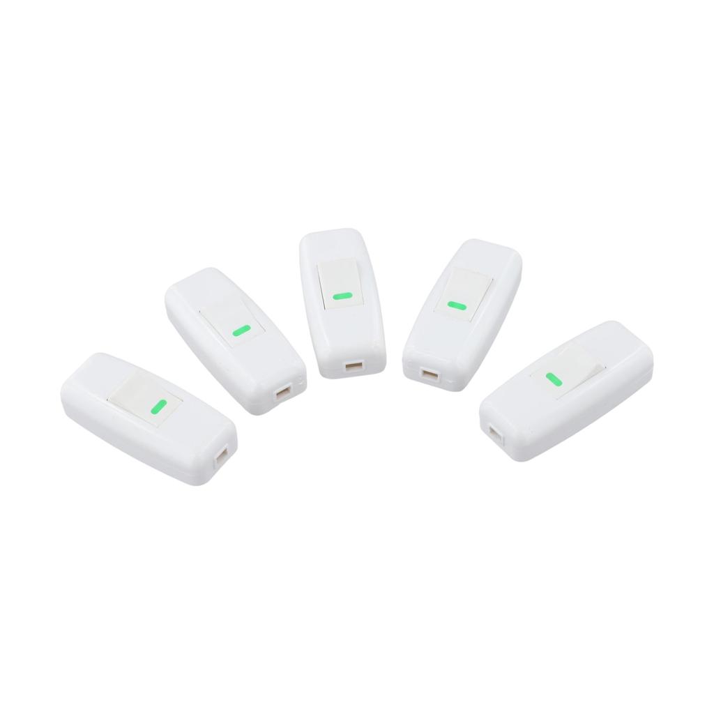 2-Pin Switch Cord Switch Impulse Switch Internal Copper Contacts