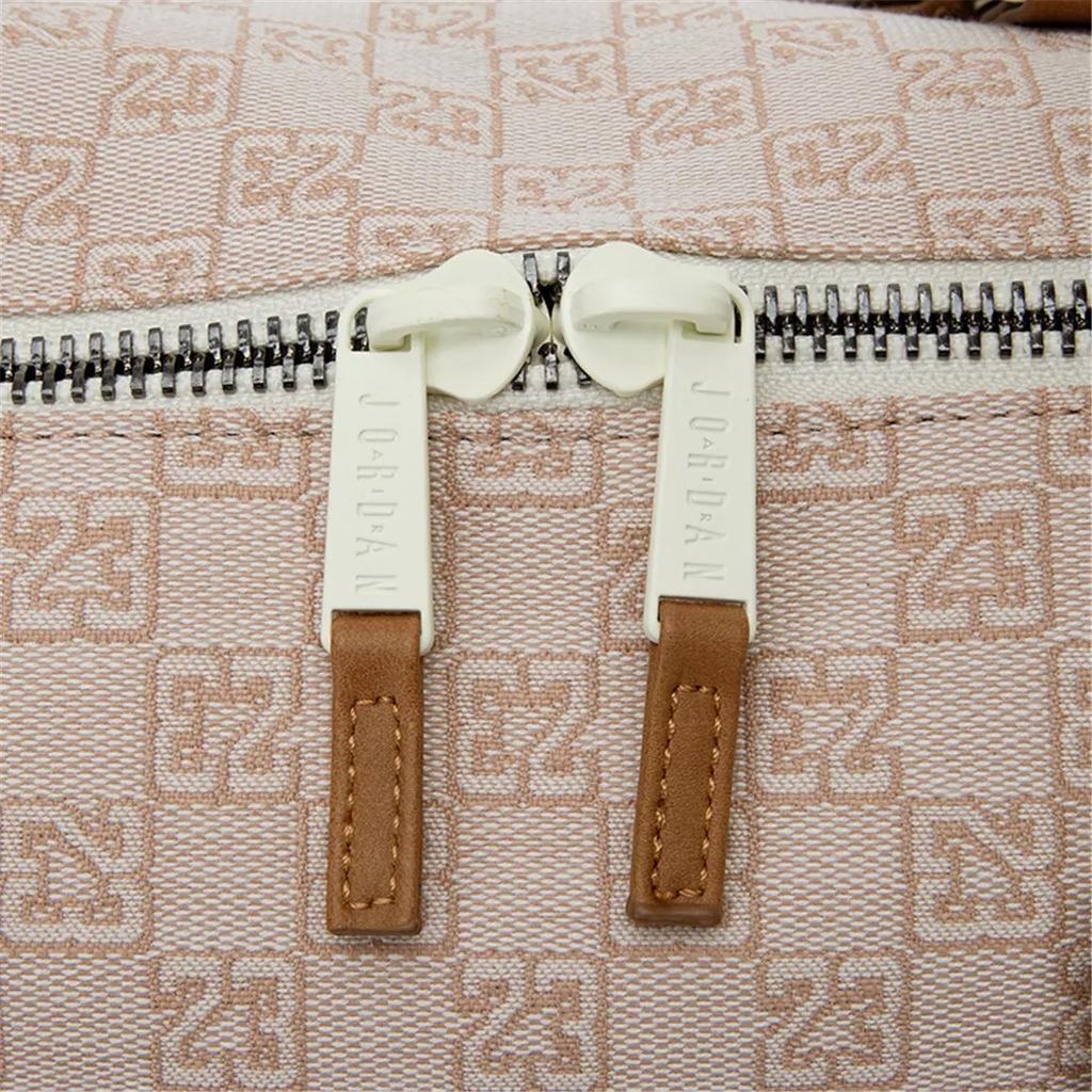 Jordan Polyester Gym Bag, One Shoulder Crossbody Bag, Travel Bag Unisex Beige Jordan JD2413019AD-001