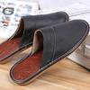 Pantofole da uomo Pantofole da casa primaverili di lusso Scivoli da interno in pelle di mucca Infradito Scarpe basse per l'estate