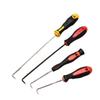 4pcs Professional Car Screwdriver Set Seal Removal Tools Multi-Purpose Hooks Seal Gasket Puller O-ring Seal Lengthen