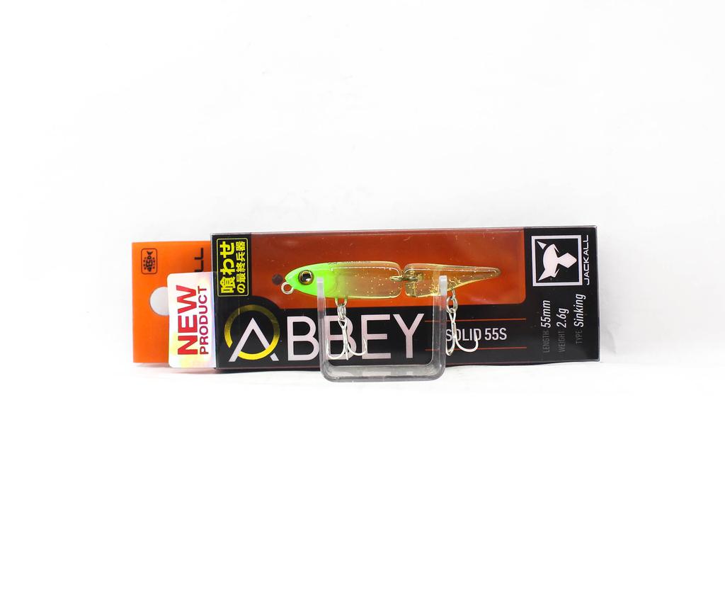 Jackall Abbey Solid 55S Jointed Sinking Lure Green/Weed (7914)
