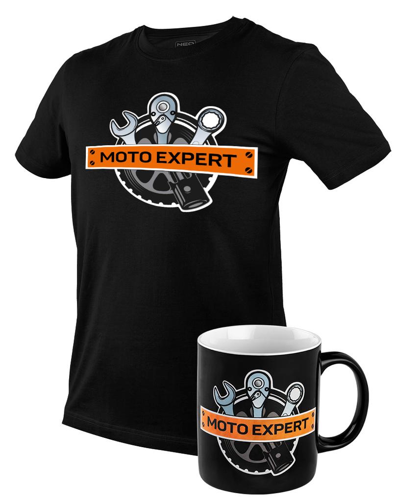 T-shirt with print, MOTO Expert, size M