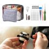 Animal Succulent Plant Needle Felting Supply, Beginner Wool Felt Tool with Needle, Instruction, Wool Roving, Wood Handle