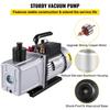 VEVOR Vacuum Pump Single Stage 340 L/min(12CFM) Inlet port 1/4