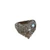Xiaohongshu Popular Vintage Full Diamond Love Ring Light Luxury Niche High-end Sense Super Exquisite Ring