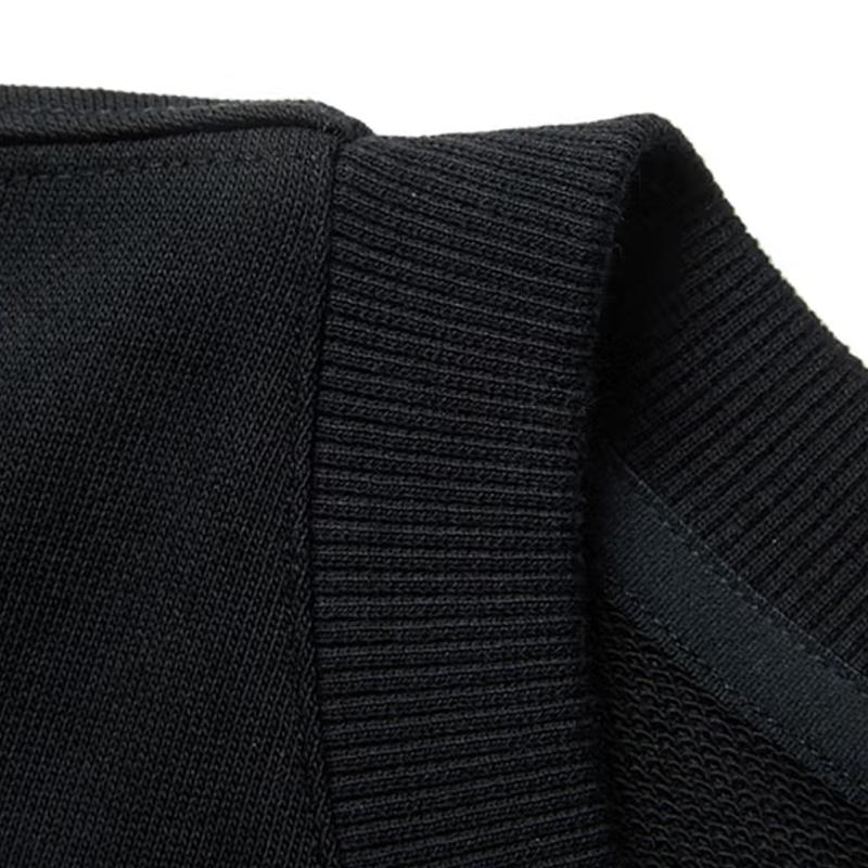 Li-Ning Letter Print Fashion Loose Breathable Comfortable Versatile Crew Neck Pullover Long Sleeve T-Shirt Casual Sports Set YTLV113-4-AKL81-1