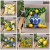 Summer Lemon Pattern Pillow Case Home Decor Throw For Sofa Bed Car Room Decor Gift Idea