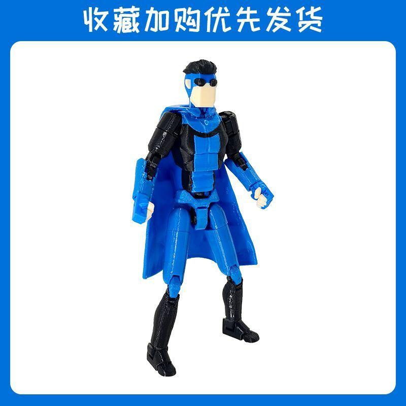 Nouveau en stock Figurine d'action Modèle Jouet Poupée Marque Invincible Impression 3D Cadeau de Noël