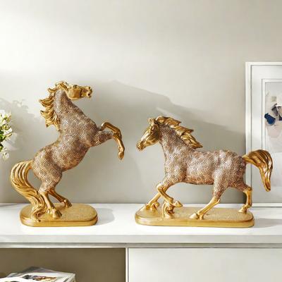 Creative Horse To Success Ornaments Home Wine Cabinet Decorations Zhaocai Office Entrance Crafts Housewarming Gifts