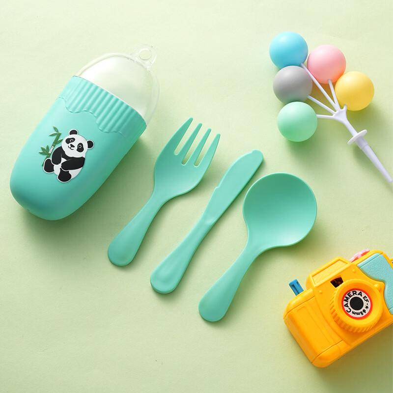

ZISIZ Portable Travel Cutlery Set with Storage Box