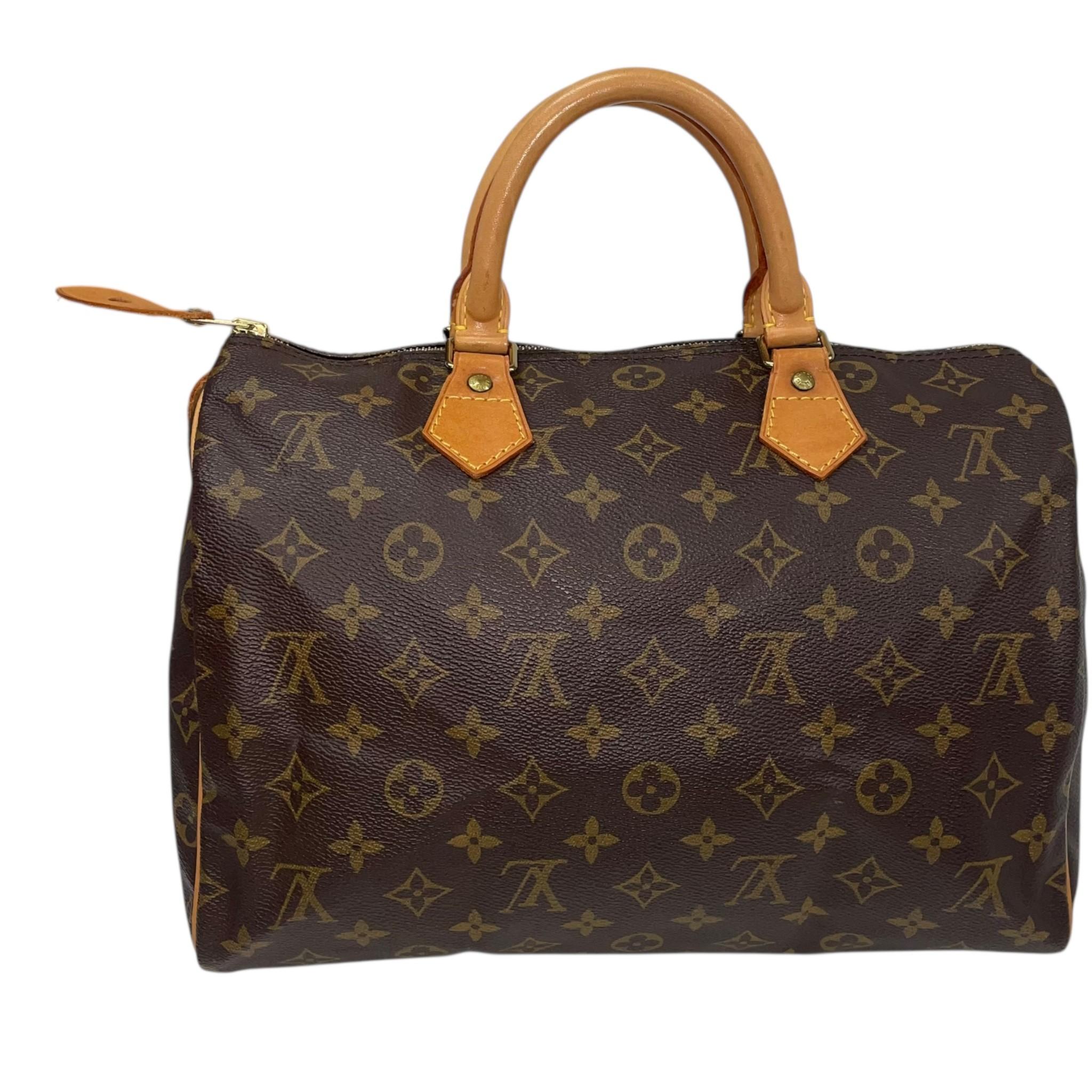 

Вживана сумка Louis Vuitton Monogram Speedy 30 M41526 Бостонська сумка VI0913 Автентична 1218 one size коричневий