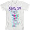 Scooby-Doo Glitch 3-D Effect Kids White T-Shirt