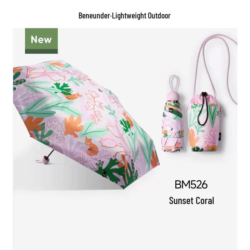 Beneunder BM526 Five-Fold Automatic Sun/Rain Umbrella