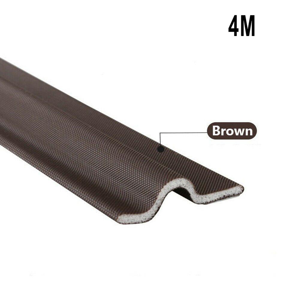 2-8m Window Sealing Strip Acoustic Foam Self Adhesive PU Form Sliding Door Window Windproof Soundproof Cotton Sealing Strip