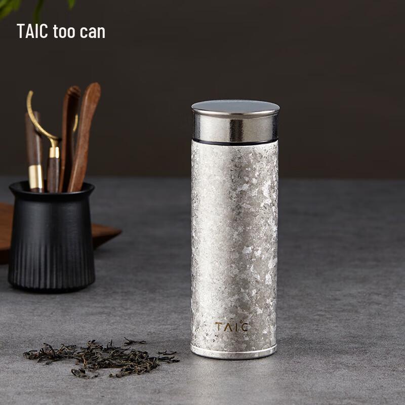 TAIC 400ML Pure Titanium Tea Flask
