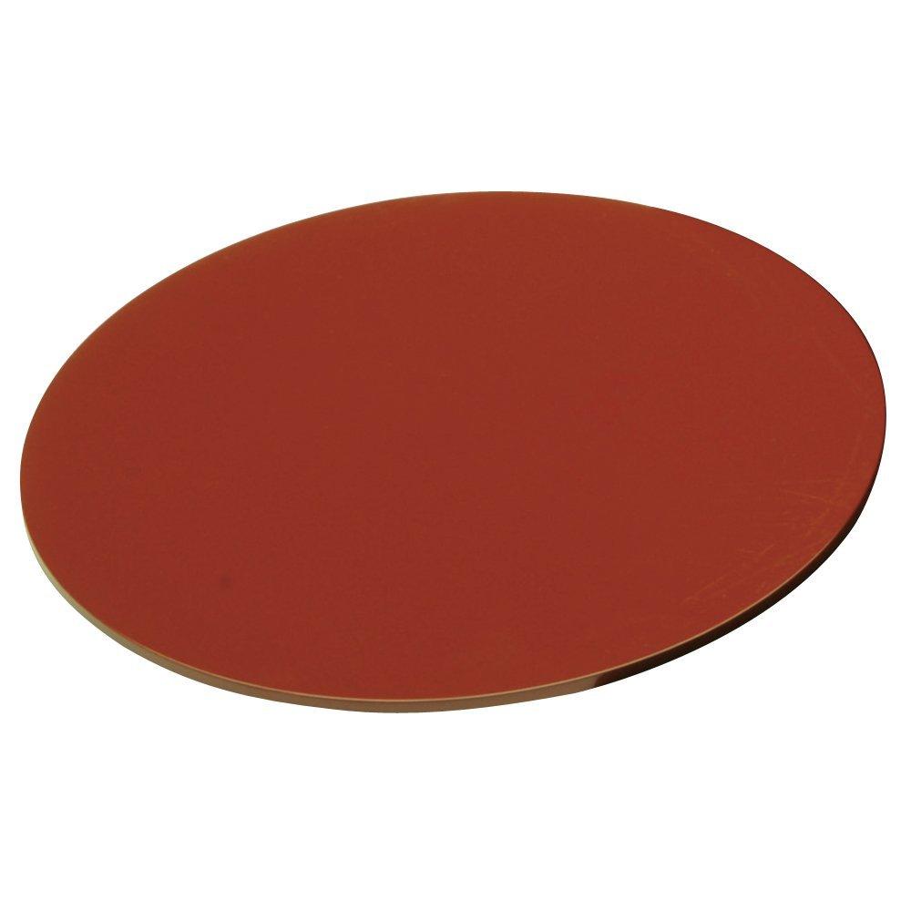 Manyo Round Vermilion Lacquered Plate for Diameter 21.5cm or 24cm Traditional Beppu Bamboo Craft Plate Base 24cm