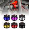 Universal Racing Steering Wheel 6 Hole Aluminum Car Quick Release Steering Wheel Snap Off Hub Adapter Boss Kit Car Accessories