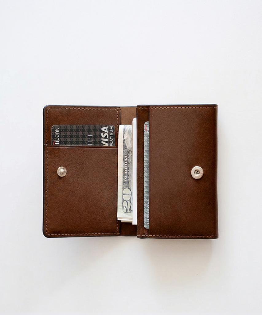 Graygray Poco Card Wallet Coco Brown