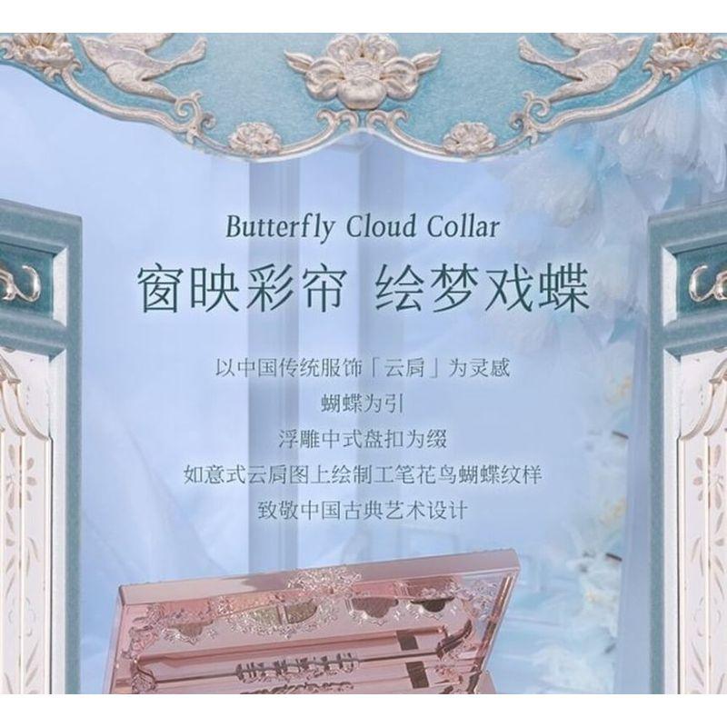 Flower Knows - Butterfly Cloud Collar Embossed Six-Color Makeup Palette - 02
