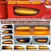 LED Dynamic Turn Signal Light Side Marker Lamp Blinker For Opel Vauxhall Astra J K Crossland X Grandland Insignia B Zafira C Tedf2