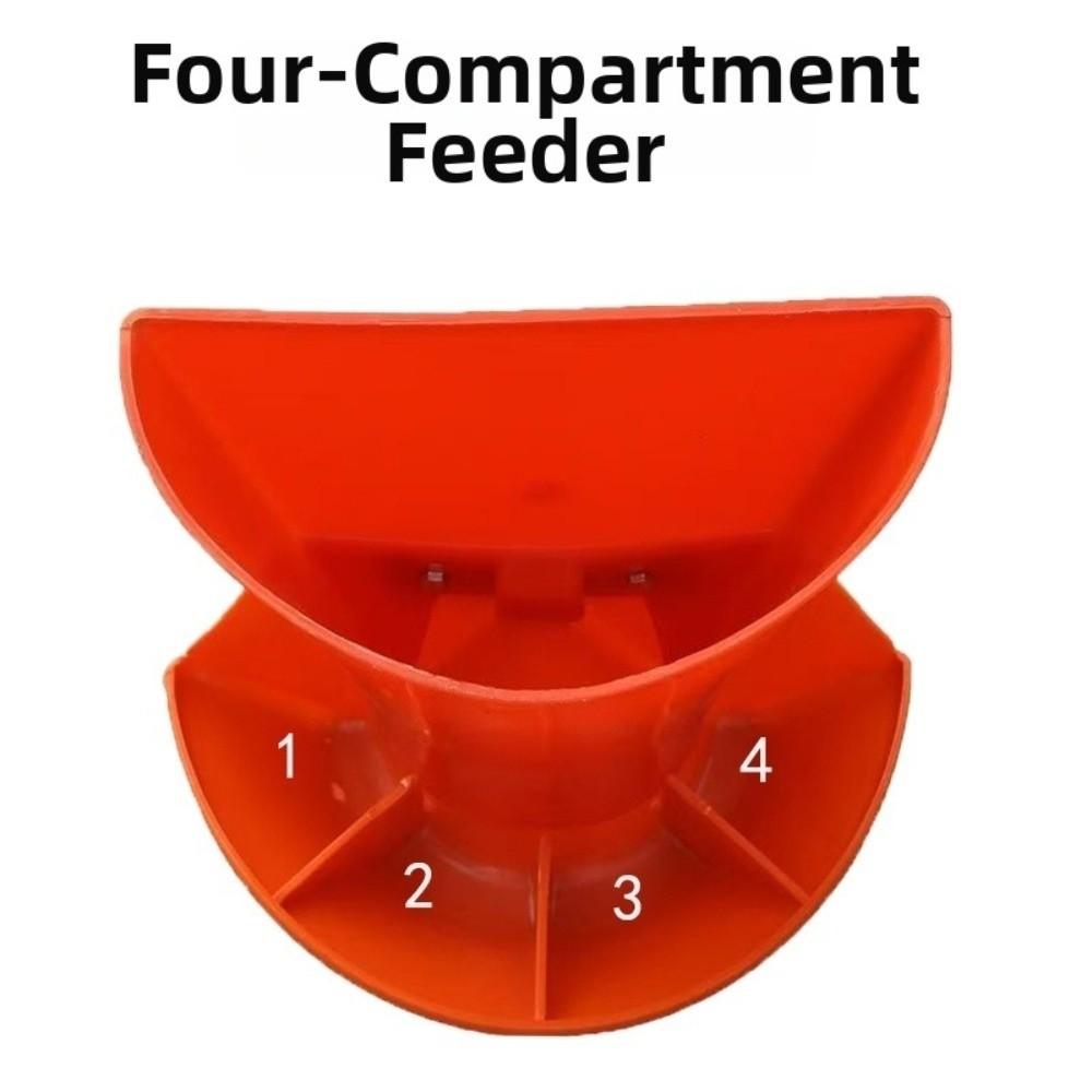 Wall-mounted Piglet Feeding Trough Plastic Automatic Pig Chute Piglet Rearing