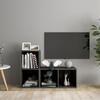 TV Cabinets 2 Pcs Glossy 72x35x36.5 Cm Engineered Wood