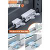 Sliding Door Lock With Security Limiter Function Easy Installation For Window Balconies And Patio Door