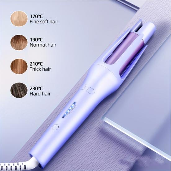 32MM Automatic Rotating Curling Iron Fast Heating Professional Hair Curler Portable Travel Negative Ions Electric Curling Wand Women