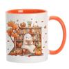 Cute Pumpkin Mug 400ml Coffee Tea Cup Ceramic Season Cup Adorable Cute Thanksgiving Decor Autumn Spooky For Adults Kids Women