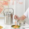 Large Capacity Thermos Lunch Box 1.3/1.9L Thermal Food Jar Food Storage Containers  Outdoor