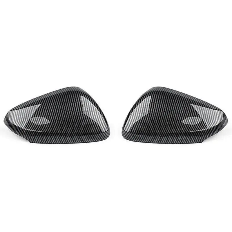 For Chevrolet Trax 2025 2025 Car Sticker Rearview Side Mirror Cover Wing Cap Exterior Door Rear View Case Trim Carbon Fiber Look