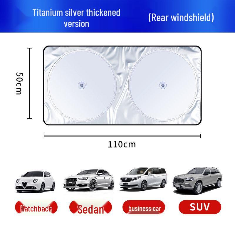 Universal Magnetic Car Window Sunshade: Retractable Privacy Curtain with Sliding Rail