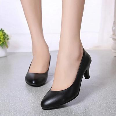Ladies Low Heel Shoes Shoes Soft Heels Women Pumps Nude Women Shoes Fashion Shallow Mouth Office Work Wedding Party Shoes