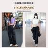 Leather women's summer new square head flat-soled sports shoes women's casual single shoes versatile