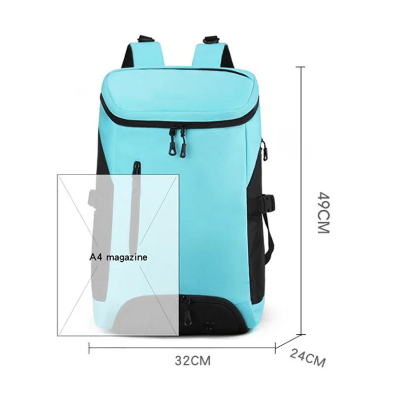 Waterproof Gym Backpacks Fitness Sports Backpacks Large Capacity Yoga Training Bag Swimming Badminton Basketball Sport Rucksack