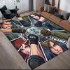 Death Note Elements Anti-Slip Floor Mat, Rectangular Carpet for Sofa Zone, Game Room and Living Room.xwn