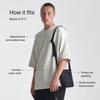 Urth Andesit Sling Kameratasche (Schwarz) 2L Kameratasche, Umhängetasche, Kompakte Tasche, Wasserdicht, Klein, Leicht, Inklusive Polster