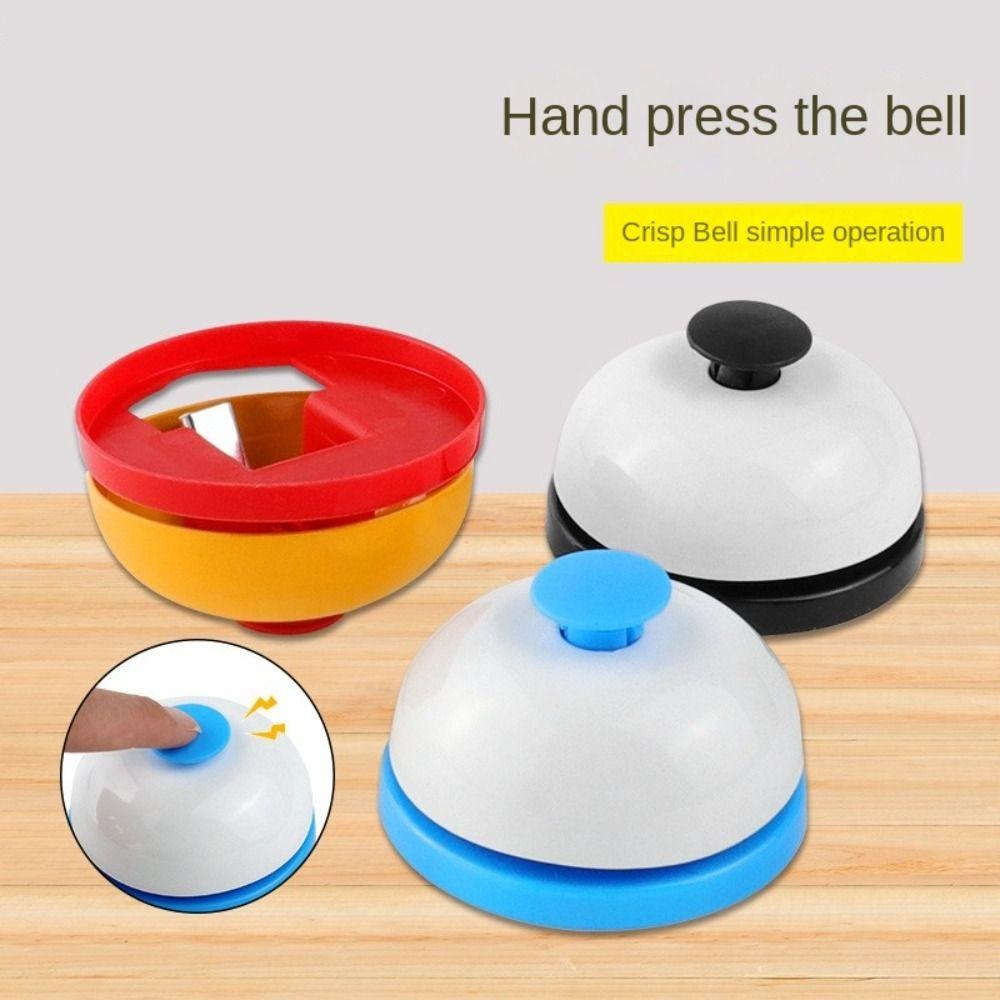 Durable Pet Training Hand Ringing Delicate Answering Bell Toy Hand Bell  Table Game Toy Accessories